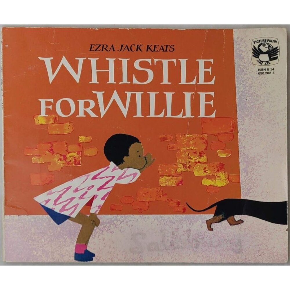 Whistle For Willie Ezra Jack Keats Picture Puffin Paperback Childrens Book 1989